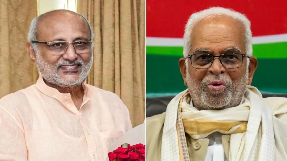 एनडीए उम्मीदवार सीपी राधाकृष्णन को 152 वोटों की बढ़त