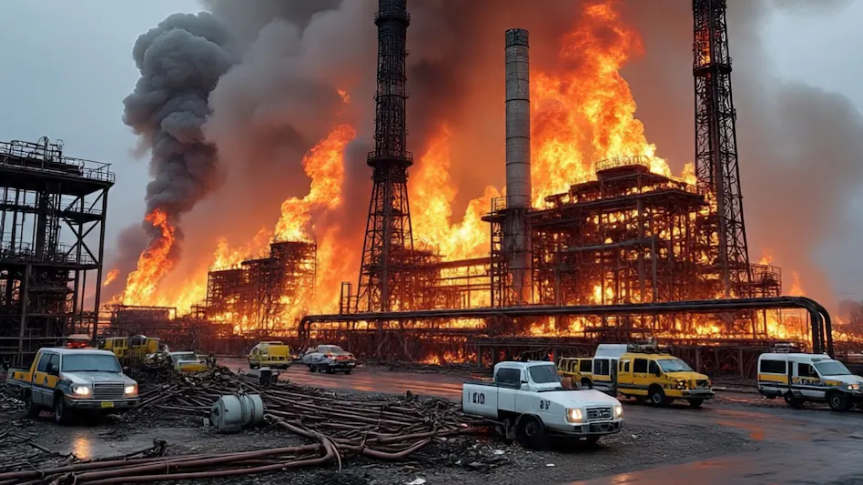 रामगढ़ के स्टील-पावर प्लांट में लगी भीषण आग