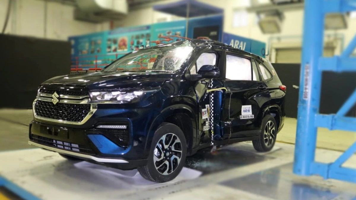 Maruti Invicto Bharat NCAP Crash Test: तीसरी बार 5-स्टार, सेफ्टी में चमकी मारुति की प्रीमियम MPV