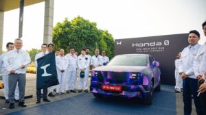 Honda Zero Alpha Electric SUV Spotted in India