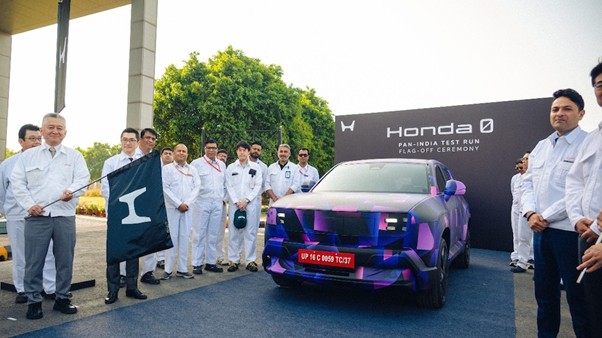 Honda Zero Alpha Electric SUV Spotted in India