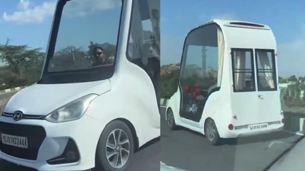 “Moving Flat” Car Stuns Internet